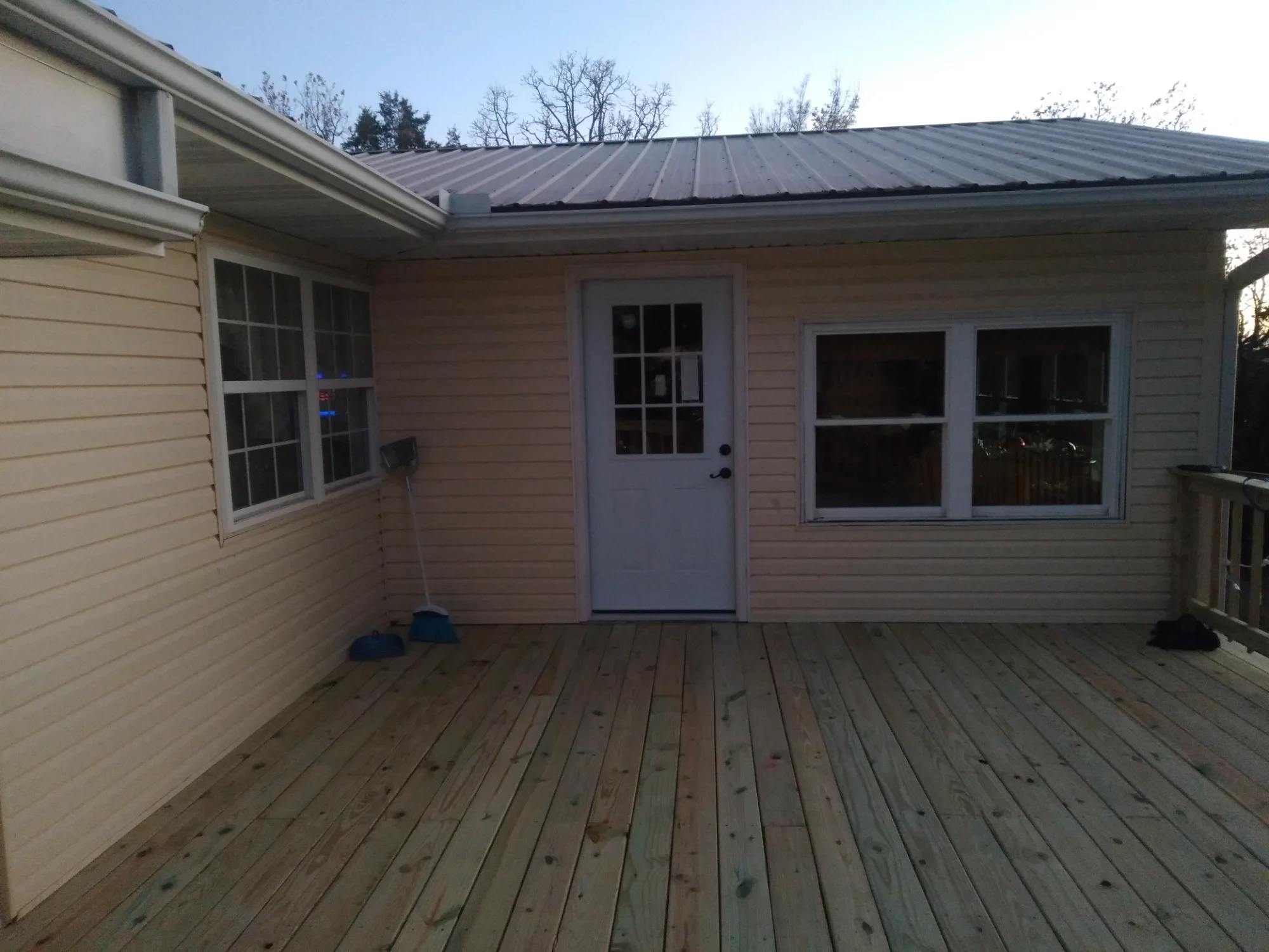 Elevated Deck & Door Installation