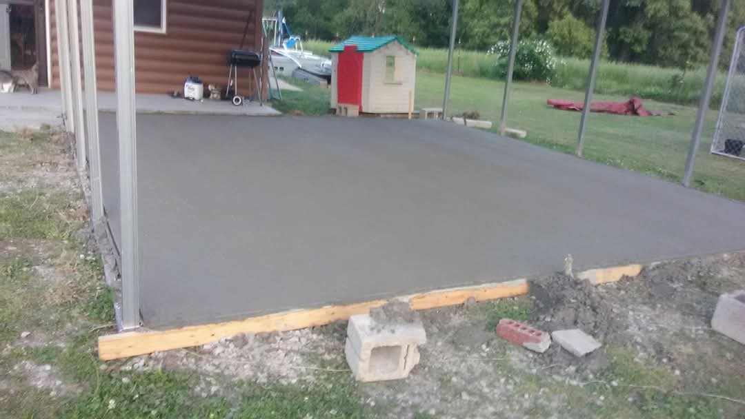 Carport Concrete Pad