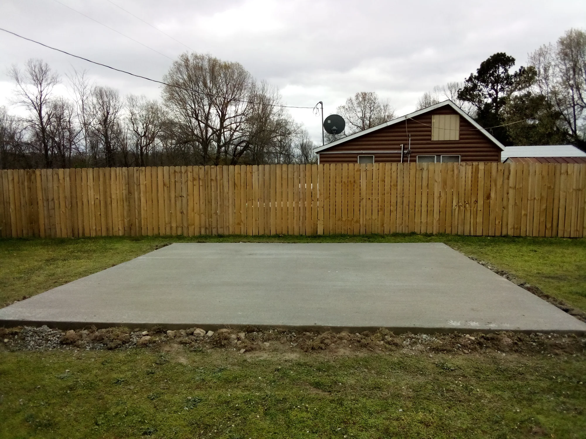 Shed Foundation Pad